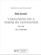 Variations on a theme by Hovhaness P.O.D. cover